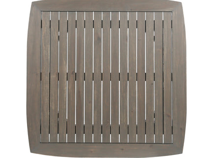 Modern Indoor Square Acacia Wood Dining Table With Toothpick Leg Design