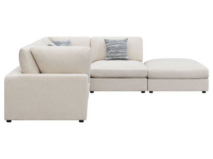 Dulcy - 5 Piece Modular Sectional Sofa - Beige