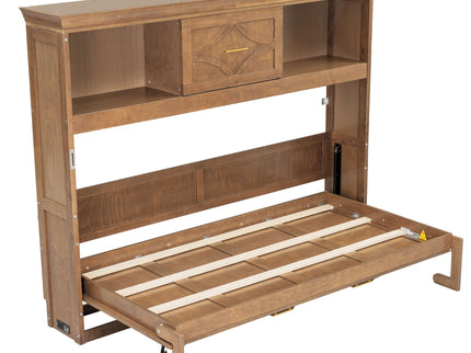 Murphy Bed With Charging Station And Drawer