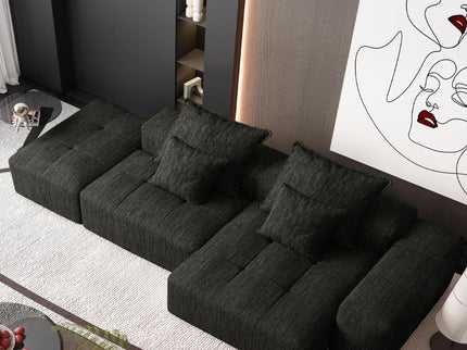 Modern Oversized Diy Combination Modular Sectional Sofa With Pillows
