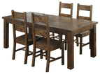 Dark Brown / 5 Pc. Table, 4 Chairs
