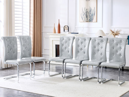 Elegant Design Upholstered Dining Chairs