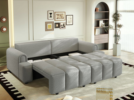 4 Seater Modern Couch With Seats Storage