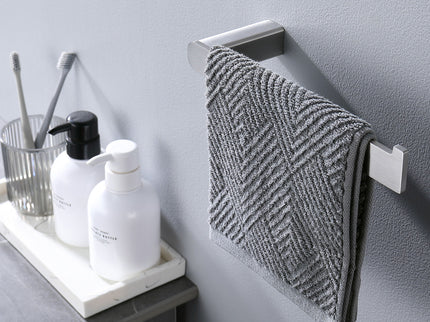 4 Pieces Bathroom Hardware Set Single Towel Bar, Towel Holder, Toilet Paper Holder