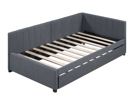 Upholstered Daybed, Sofa Bed Frame, No Box Spring Needed