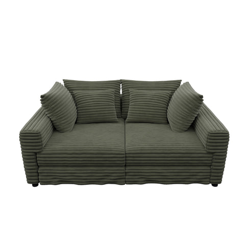 4 Seat Sofa, Deep Seat Couches With Soft Pillows