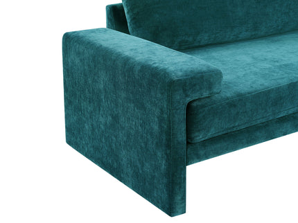 Upholstered 3 Seater Sofa With Wide Armrests
