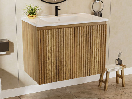 Folding Wall Cabinet With Creamic Sink