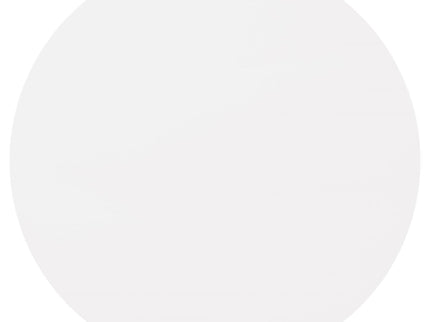 Round Dining Table - White