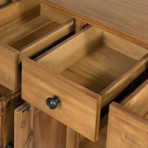 Farmhouse Cabinet Natural Wood