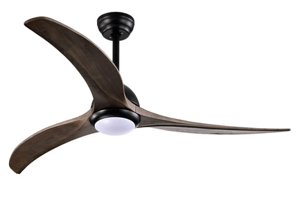 Indoor Outdoor Ceiling Fan With Light With Remote Control, Noiseless Reversible Motor, 6 Speed, 3 Color