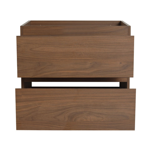 Wall Mounted Bathroom Vanity With Sink, 2 Soft Close Drawers