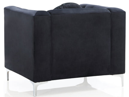 Contemporary Sloped Arm Chair