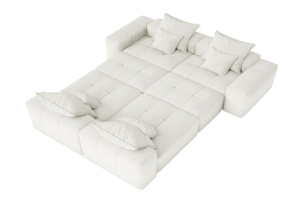 Modern Oversized Diy Combination Modular Sectional Sofa With Pillows
