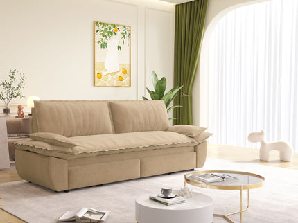 Queen Pull Out Bed, 3 In 1 Convertible Sleeper Sofa