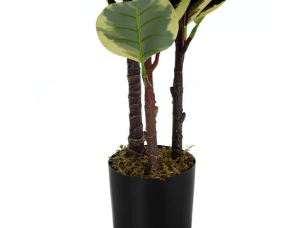 47" Tall, Artificial Plant, Oak Tree, Indoor, Faux, Fake, Floor, Greenery, Potted, Real Touch, Decorative - Green / Black
