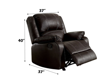 Zuriel - Synthetic 3 Piece Living Room Recliner Set