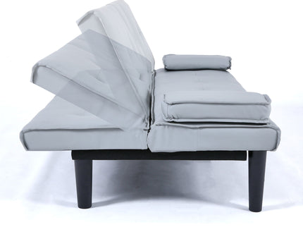 Sofa Bed With Foldable Design And Cup Holder