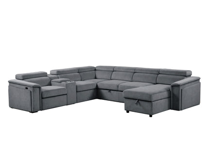 Harvey - Power Recliner Sleeper Sectional