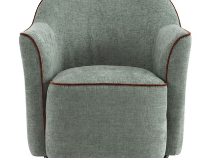360° Swivel Accent Chair With Flared Arms