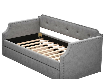 Upholstered Daybed With Trundle