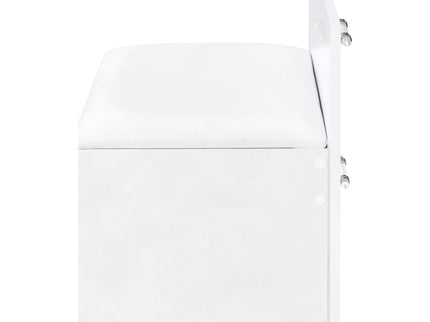 Kerr - 2 Drawer Makeup Vanity Table With Mirror And Stool