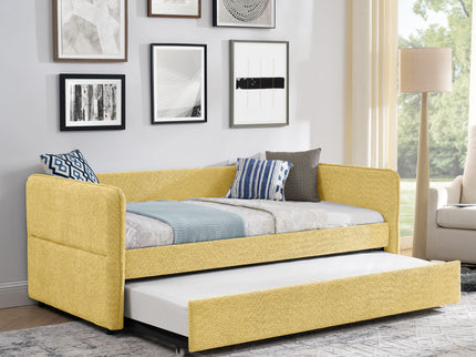 Upholstered Daybed With Pop Up Trundle