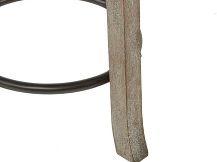 Swivel Counter Stool - Cream / Reclaimed Gray