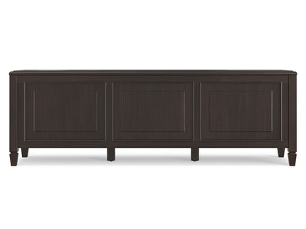 Connaught - Large Storage Bench Trunk - Dark Brown