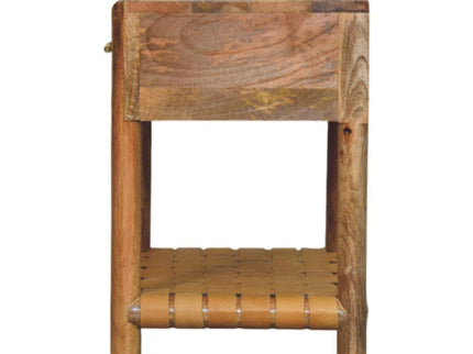 Regency - Woven Nightstand With Drawer - Light Brown