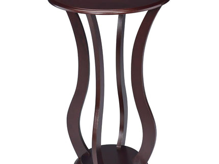 Round Accent Table - Cherry