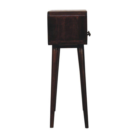 Solid Wood Curved Console Table