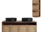 Black / Double Sink