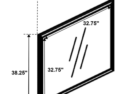 Mckee - 4 Piece Queen Bedroom Set, Includes Bed, Nightstand, Dresser And Mirror - White