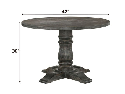 Leventis - Weathered Dining Table - Gray