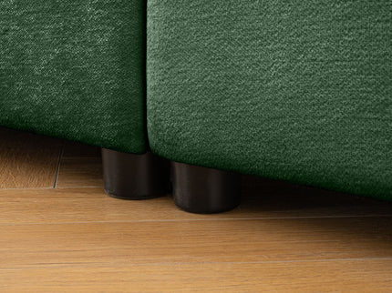 Modern (Set of 6) Modular Sectional Sofa With Storage Soft Cylindrical Design For Living Room - Green