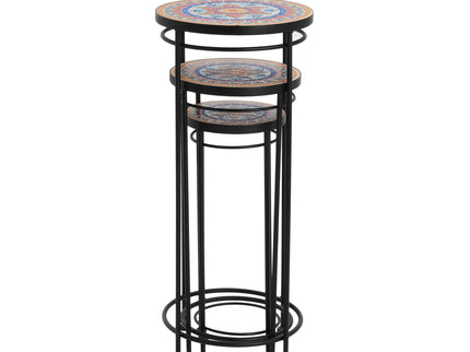 Wesley - Plant Stand - Black / Red