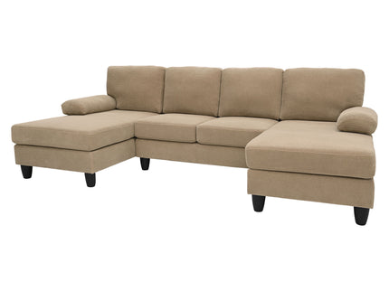 U-Shaped Sofa With Dual Chaise