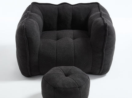 Soft Bean Bag Chair With High Resilient Foam