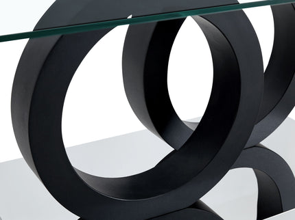 Minimalist Coffee Table - Black