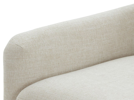 Tolland - Swivel Accent Chair With Antique Brass Nailhead Trim - Beige