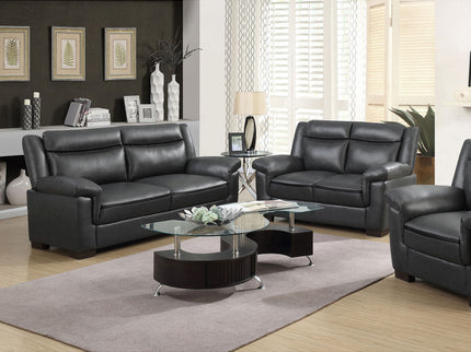 Borden - 2 Piece Living Room Set With Smooth Upholstery - Gray