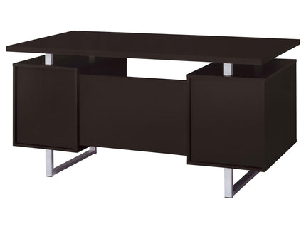 2 Drawer Floating Top Office Desk