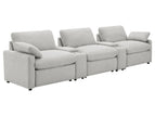 Gray / Straight Sectional