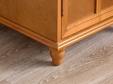 Floor Cabinet With Adjustable Shelf, Storage For Entryway
