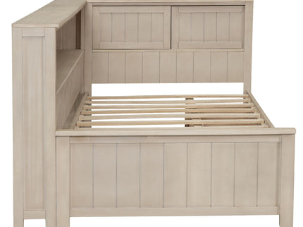 Daybed With Storage Shelves And 3 Drawers