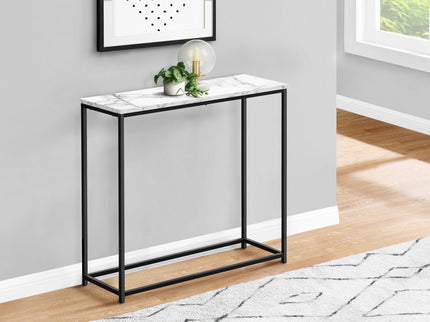 Accent Console Table For Entryway, Stable Support, Contemporary & Modern