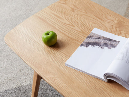 Low Coffee Table With Storage Shelf