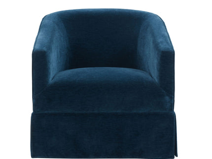 Elm - Skirted Swivel Chair