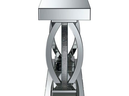Drea - Entryway Sofa Console Table - Silver